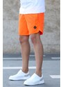 Madmext Neon Orange Men's Marine Shorts 5087