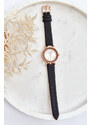 Kesi Klasické dámské kožené hodinky Giorgio&Dario černé