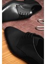 Ducavelli Elite Genuine Leather Men's Classic Shoes Derby Classic Shoes Lace-Up Classic Shoes.