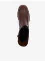 Orsay Tmavě hnědé dámské zimní boty - Dámské