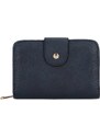 Coveri Malá dámská koženková peněženka Bellena, modrá