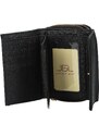 Coveri Dámská malá koženková peněženka Annien, černá