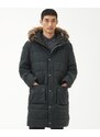 Barbour International Barbour International Dowanside Wax Parka Jacket — Sage