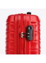 Kabinový cestovní kufr Wittchen, červená, ABS