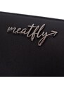 Meatfly kožená peněženka Leila Premium Black | Černá