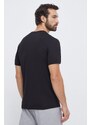Bavlněné tričko Guess GASTON černá barva, s potiskem, Z4RI01 I3Z14