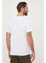 Bavlněné tričko Calvin Klein Jeans bílá barva, J30J325268