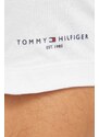 Bavlněné tričko Tommy Hilfiger bílá barva