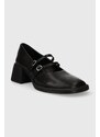 Kožené lodičky Vagabond Shoemakers ANSIE černá barva, na podpatku, 5645.401.20