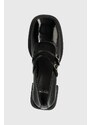 Kožené lodičky Vagabond Shoemakers ANSIE černá barva, na podpatku, 5645.460.20