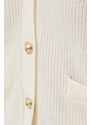 Vlněný svetr MICHAEL Michael Kors dámský, béžová barva