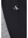 Bunda Calvin Klein Jeans pánská, černá barva, přechodná