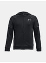 Under Armour Mikina UA AF Storm FZ Hoodie-BLK - Kluci