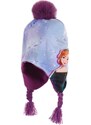 DISNEY FROZEN FIALOVÁ ČEPICE S BAMBULÍ