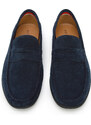Panské boty Wittchen, tmavě modrá, semišová useň