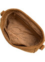 Dámská kabelka s ekologickou kožešinou Wittchen, hnědá, ekologická kůže