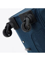 Sada měkkých kufrů s lesklým předním zipem Wittchen, tmavě modrá, polyester