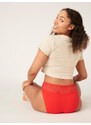 Menstruační kalhotky Modibodi Sensual French Cut Moderate-Heavy Waratah Red (MODI4030WR) XS