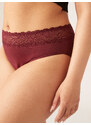 Menstruační kalhotky Modibodi Sensual Hi-Waist Bikini Heavy-Overnight Merlot Red (MODI4040MR) XS