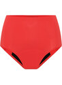 Menstruační kalhotky Modibodi Seamfree Full Brief Heavy-Overnight Waratah Red (MODI4064WR)