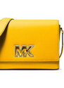 Michael Kors Mimi Medium Leather Messenger Bag Jasmine Yellow