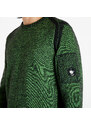 Pánský svetr C.P. Company Fleece Knit Jumper Classic Green