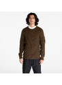 Pánský svetr C.P. Company Full Rib Crew Neck Jumper Ivy Green