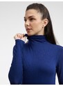 Orsay Tmavě modré dámské tričko s rolákem - Dámské
