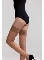 Conte Woman's Hold-Ups Euro-Package Bronz