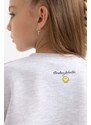 DEFACTO Relax Fit Smiley Licence Crew Neck Sweatshirt