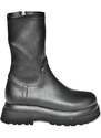 Fox Shoes Women's Black Thick Soled Boots