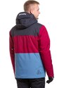 Meatfly pánská SNB & SKI bunda Manifold Beet Red/Slate Blue | Červená