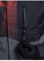 Meatfly pánská SNB & SKI bunda Shader Ferrari Red/Dark Grey | Červená