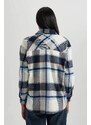 DEFACTO Flanel Long Sleeve Shirt