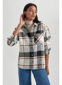 DEFACTO Flanel Long Sleeve Shirt