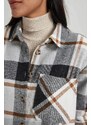 DEFACTO Flanel Long Sleeve Shirt