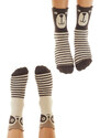 Denokids Bear and Raccoon Boys 2-Pack Socks Set