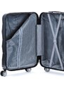 Střední skořepinový cestovní kufr na kolečkách 60 l Suitcase 1616