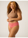 Menstruační kalhotky Modibodi Sensual Hi-Waist Bikini Light-Moderate Art Deco Pink (MODI4035ADP)
