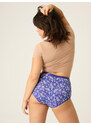 Menstruační kalhotky Modibodi Classic Full Brief Moderate-Heavy Boho Love (MODI4018BL) S