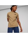 Puma ESS ELEVATED Embroidered Tee beige