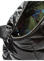 Moderní kabelka ve tvaru půlměsíce Keddo 338108/11-01E černá