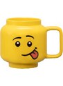 Lego Žlutý keramický hrnek LEGO Silly 255 ml