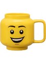 Lego Žlutý keramický hrnek LEGO Šťastný chlapec 255 ml