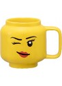 Lego Žlutý keramický hrnek LEGO Winky 255 ml