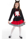 Denokids Cute Heart Girls T-shirt Skirt Set