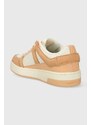 Sneakers boty Calvin Klein Jeans BASKET CUPSOLE LOW MIX ML FAD oranžová barva, YW0YW01301