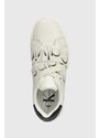 Kožené sneakers boty Calvin Klein Jeans CLASSIC CUPSOLE ELAST LTH bílá barva, YW0YW01443