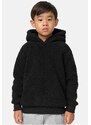 Urban Classics Kids Chlapecká Sherpa Hoody černá