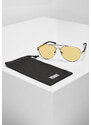 Urban Classics Accessoires Sluneční brýle Mumbo Mirror UC stříbrná/oranžová